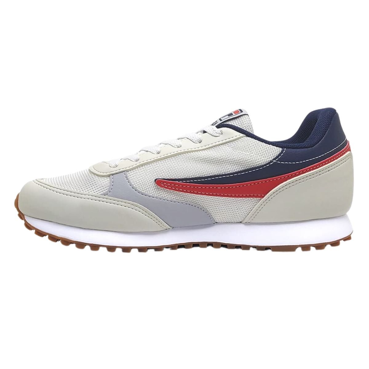 Tênis Casual Masculino Fila Renno Classic Branco Branco/Azul 4