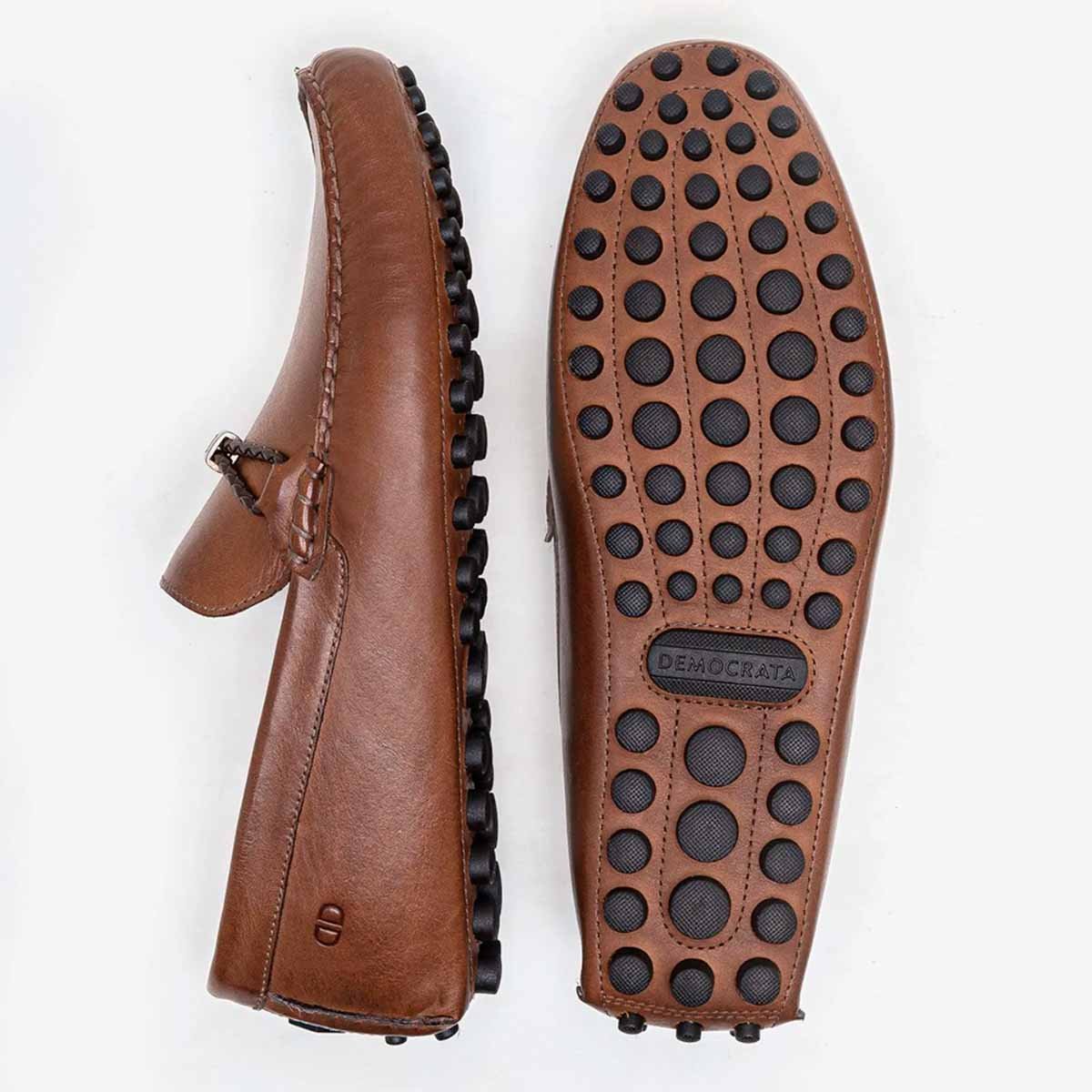 Mocassim Masculino Democrata Easy Angra Marrom Marrom 3