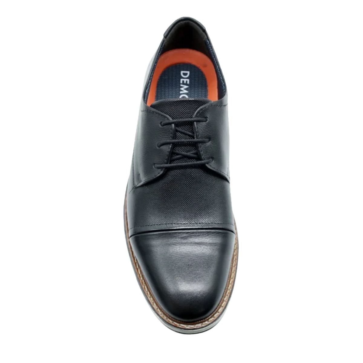 Sapato Masculino Esporte Fino Democrata Oliver Preto Preto 4