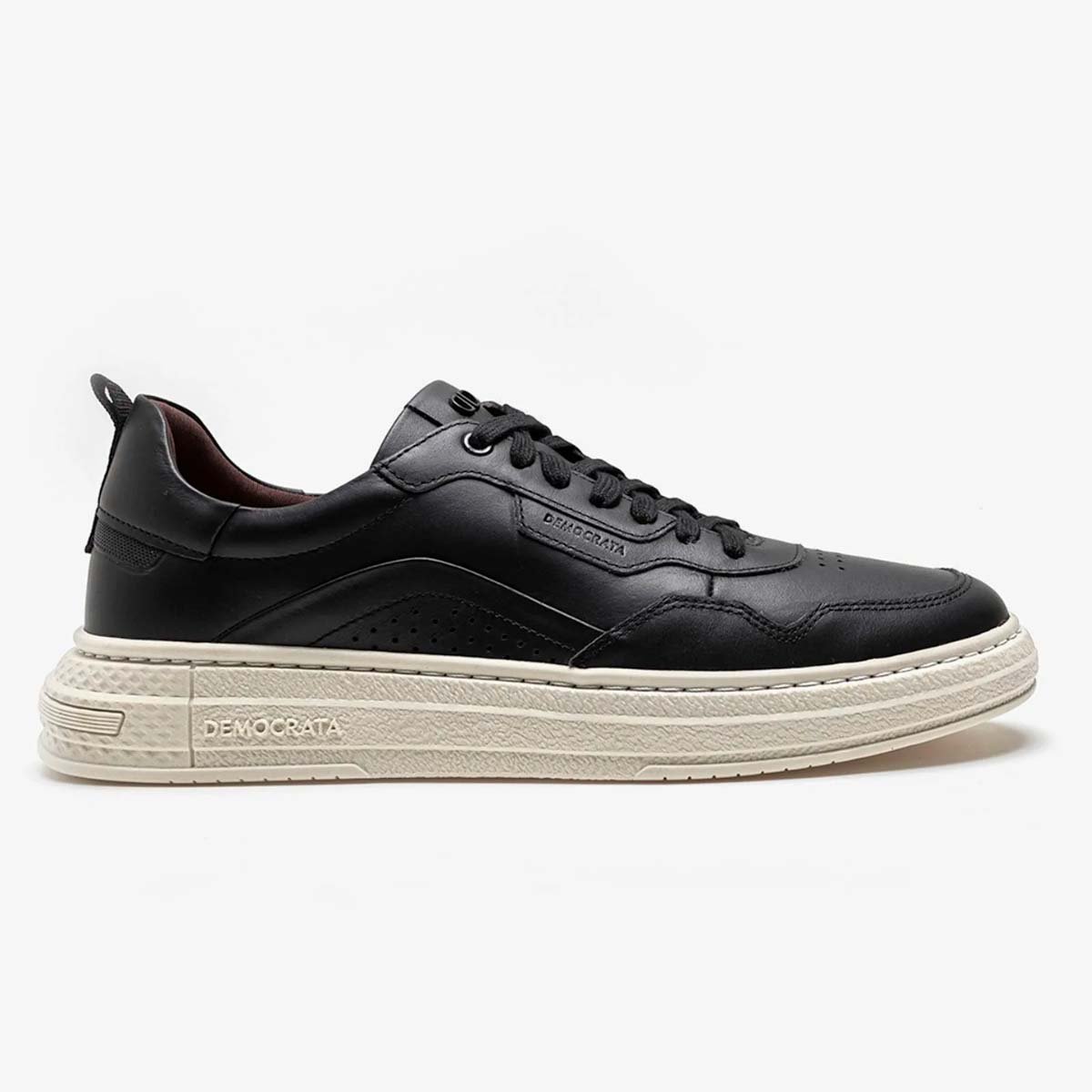 Sapatênis Masculino Democrata Denim Jake Preto