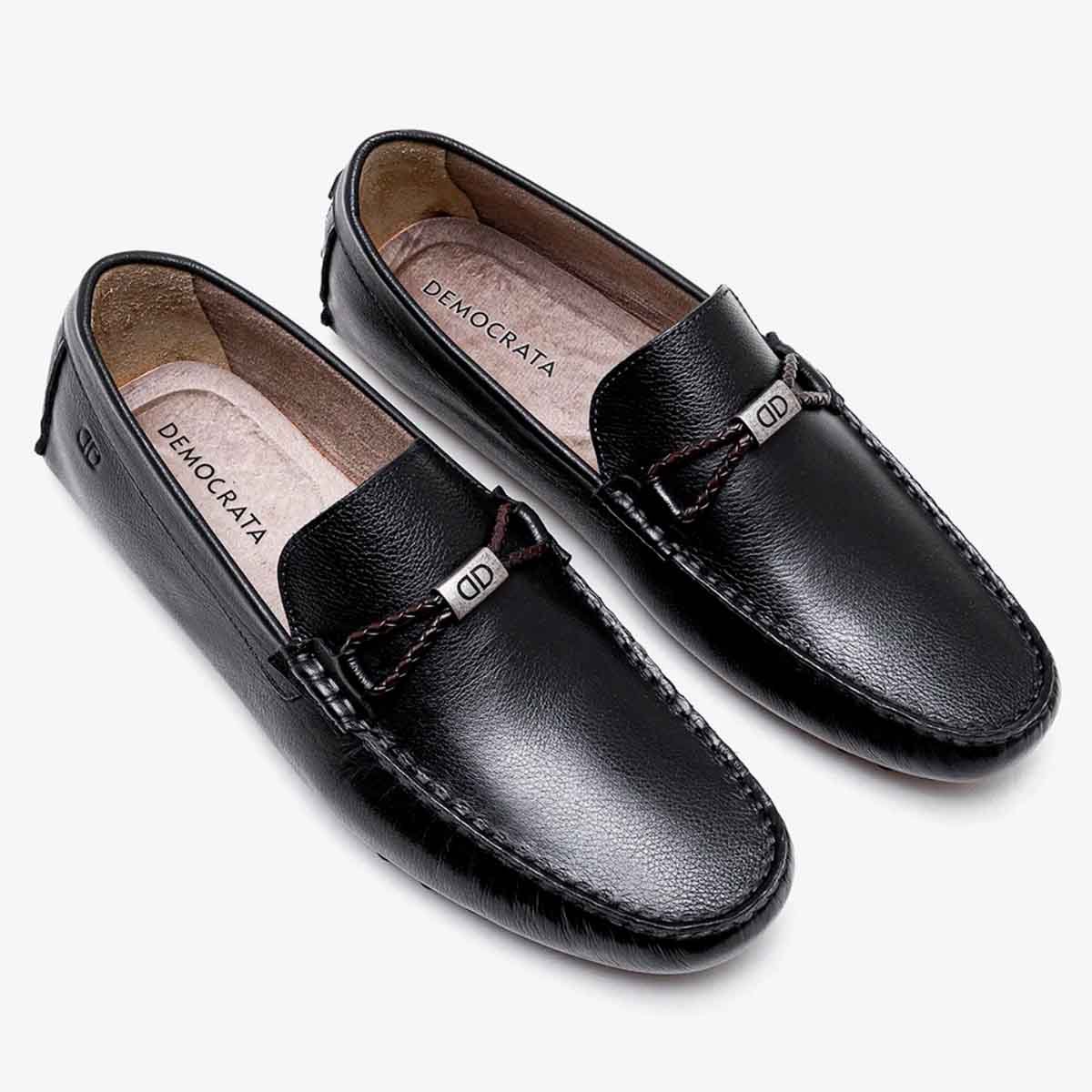 Mocassim Masculino Democrata Easy Angra Preto Preto 2