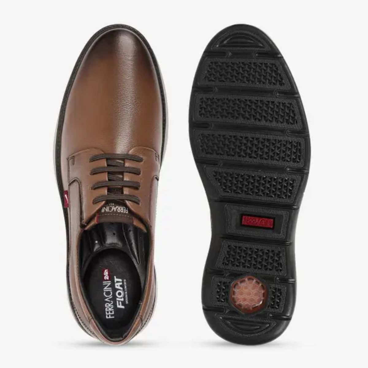 Sapato Masculino Esporte Fino Ferracini Fluence Marrom Marrom 3