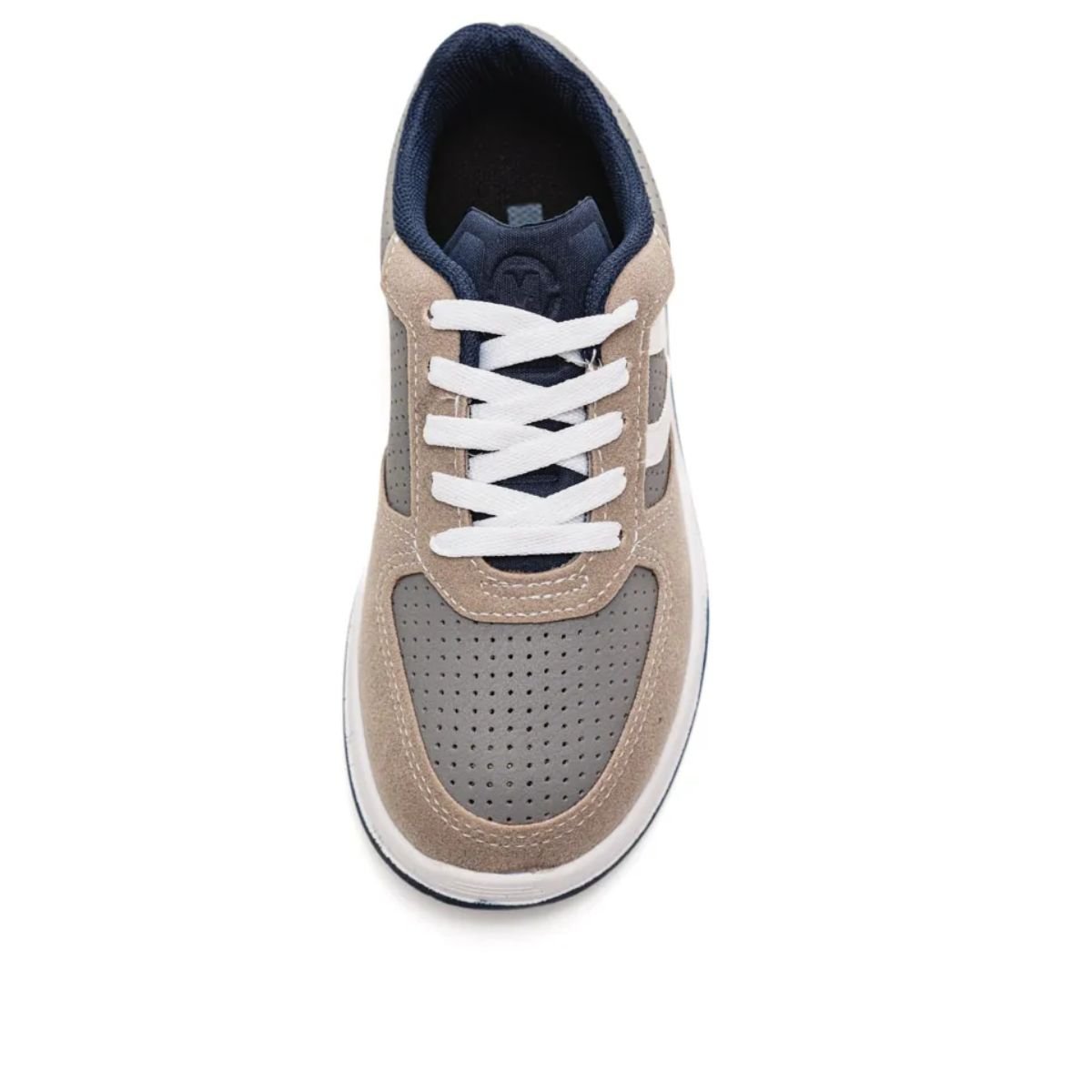 Tenis Casual Inf Molekinho 2862.204-97465 Cinza/Branco 3