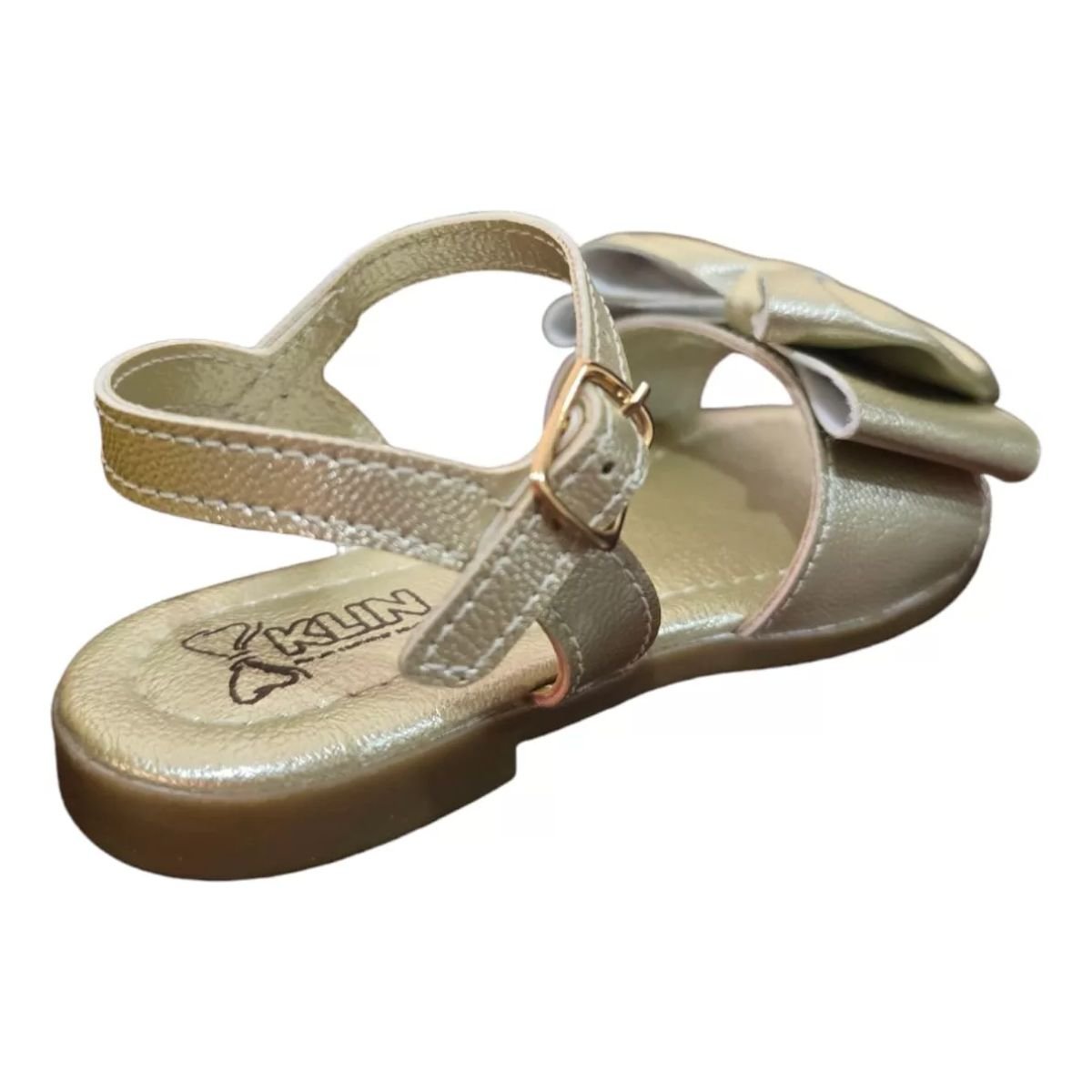 Sandalia Inf Papete Klin  177078000-16770 Dourado 3