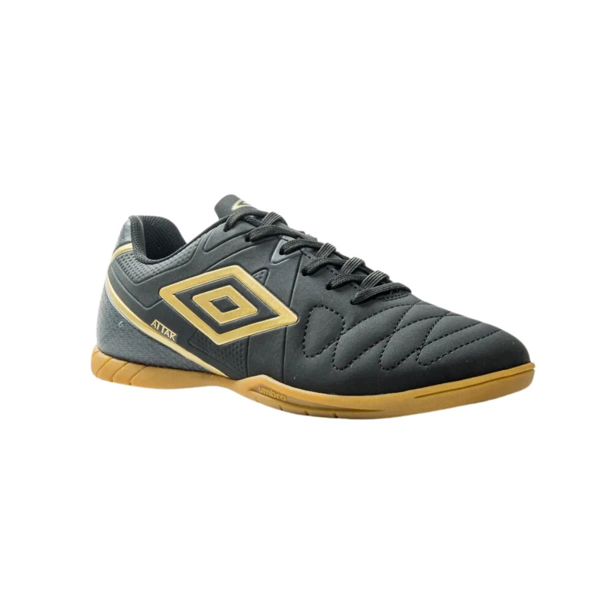 Chuteira Indoor Masculina Indoor Umbro Attak Eternal Preta Preto 2