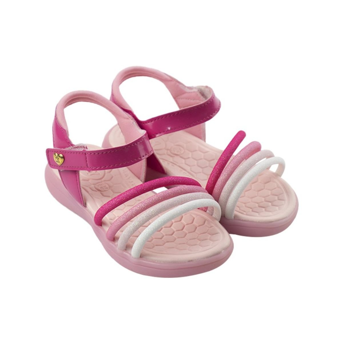 Sandalia Inf Papete Kidy  1631115-0312 Rosa 2