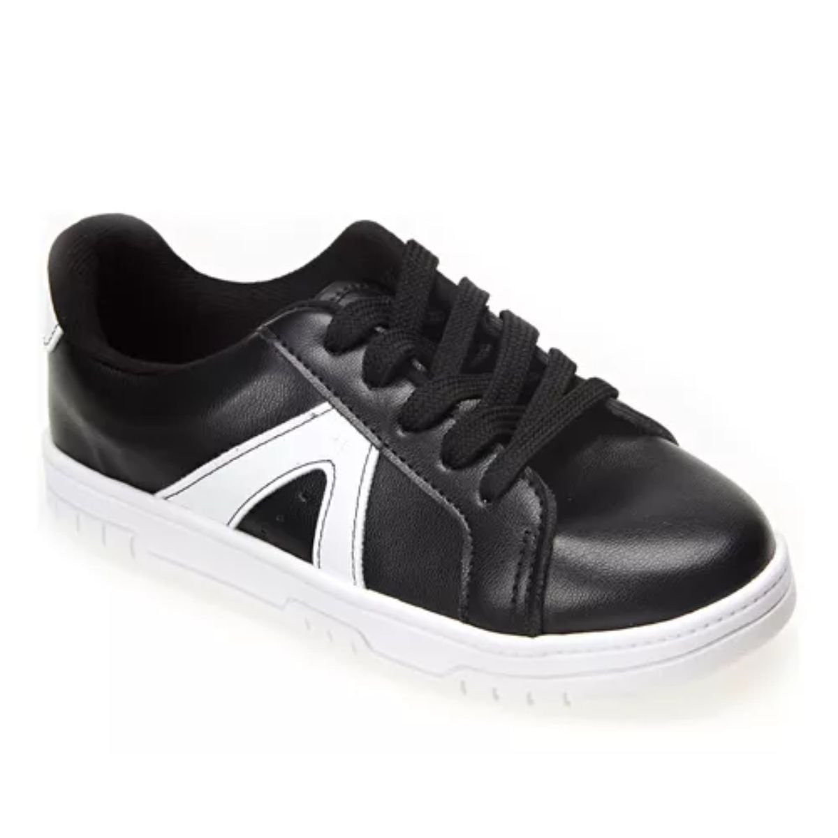 Tenis Casual Inf Molekinha 2562.112-17689 Preto/Branco 1