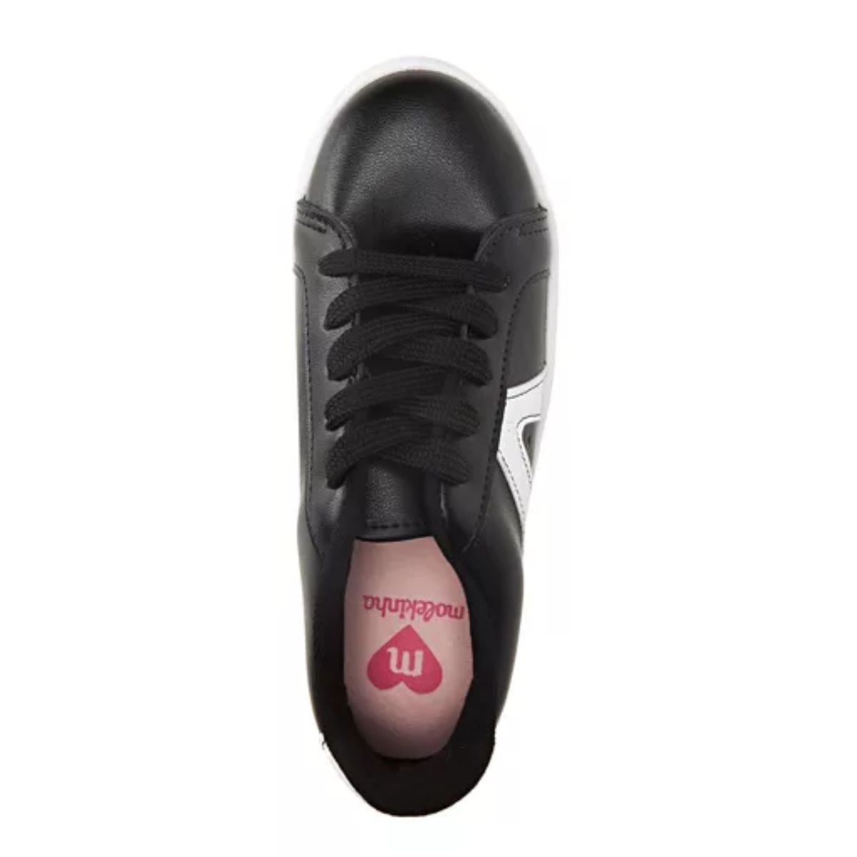 Tenis Casual Inf Molekinha 2562.112-17689 Preto/Branco 3