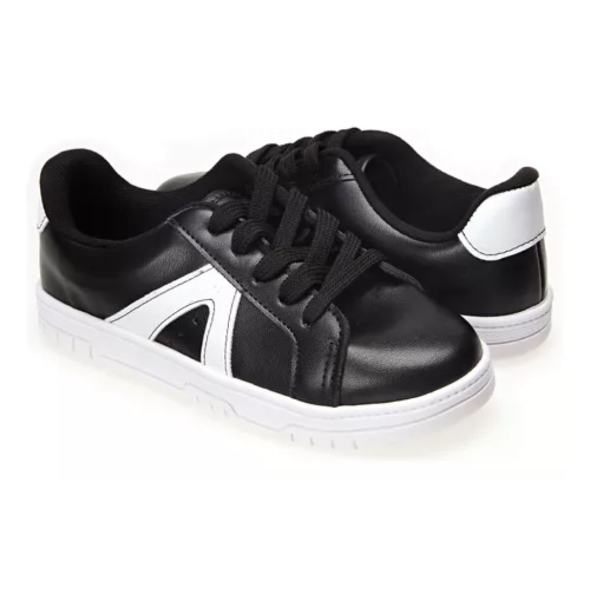 Tenis Casual Inf Molekinha 2562.112-17689 Preto/Branco 4