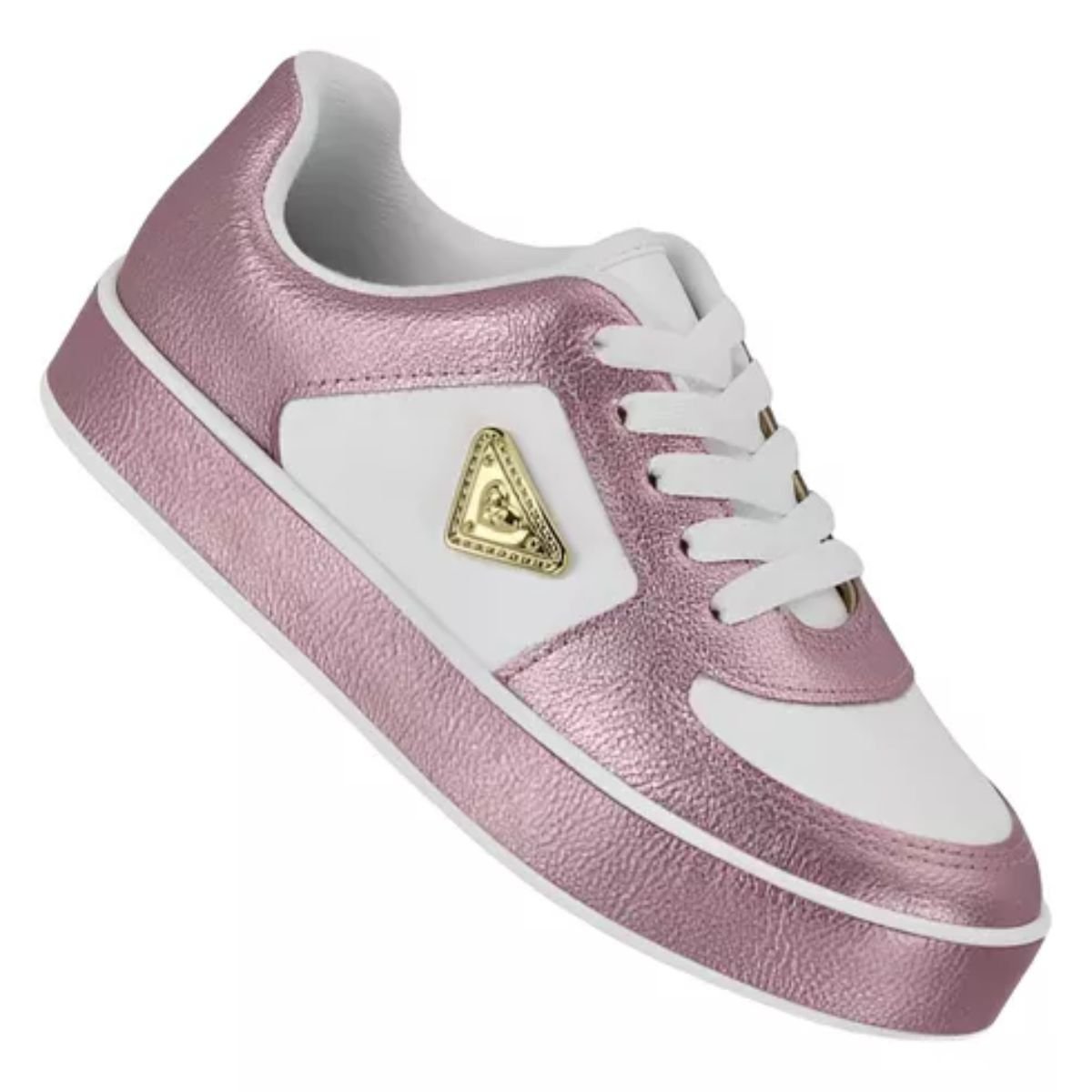 Tenis Casual Inf Casual Molekinha  2520.142-27574.96929 Branco/Rosa 5