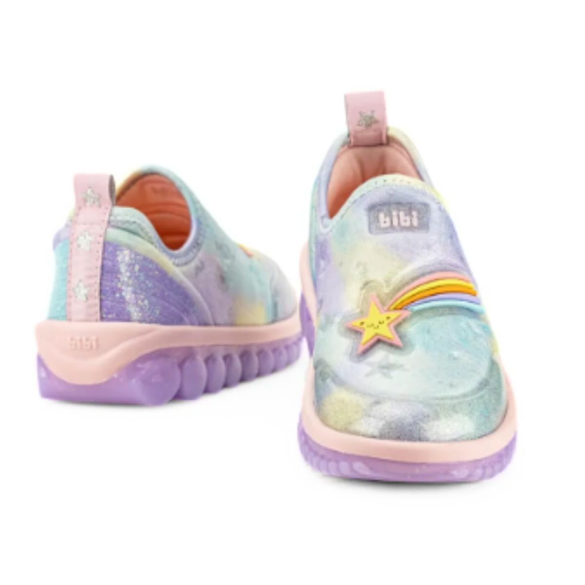 Tenis Casual Inf Casual Bibi Roller 115529-2 Azul/Roxo 3