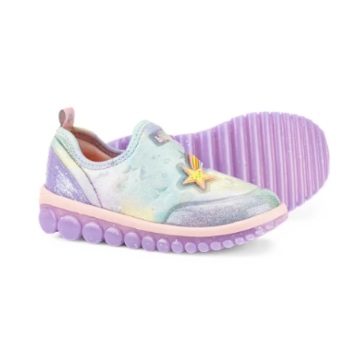 Tenis Casual Inf Casual Bibi Roller 115529-2 Azul/Roxo 4