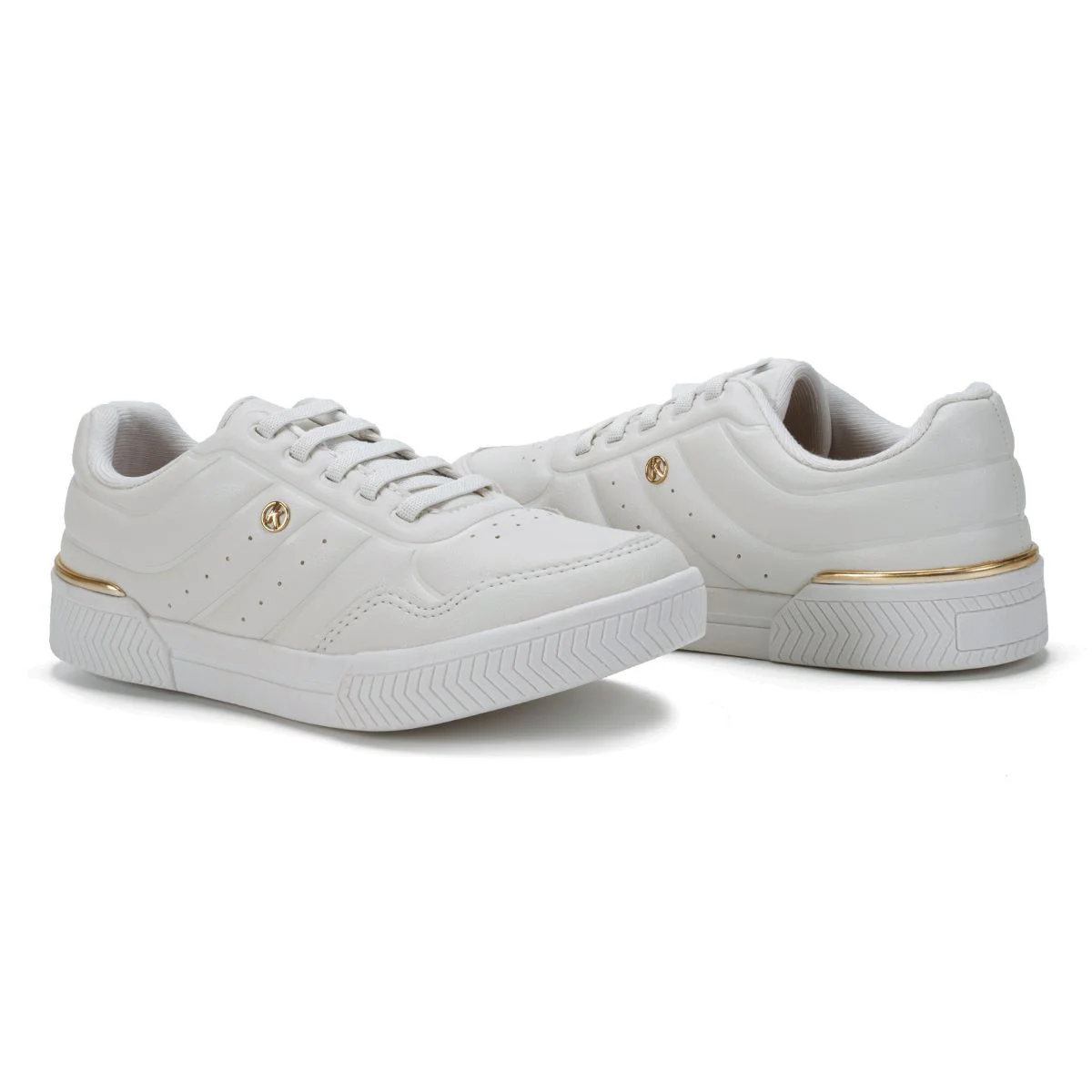 Tênis Moda Feminino Casual Kolosh Branco Branco 3