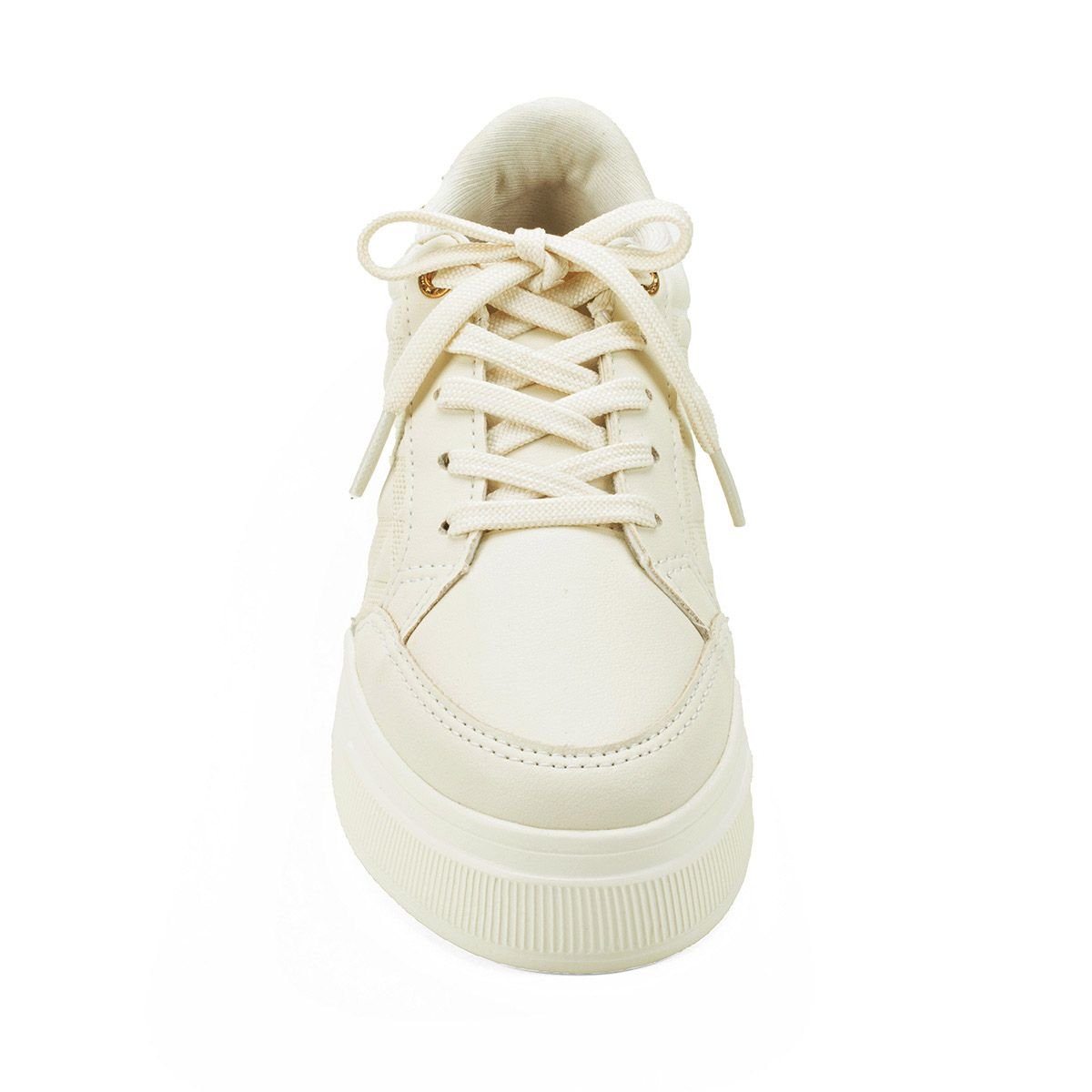 Tênis Moda Feminino Casual Kolosh Creme Bege 3