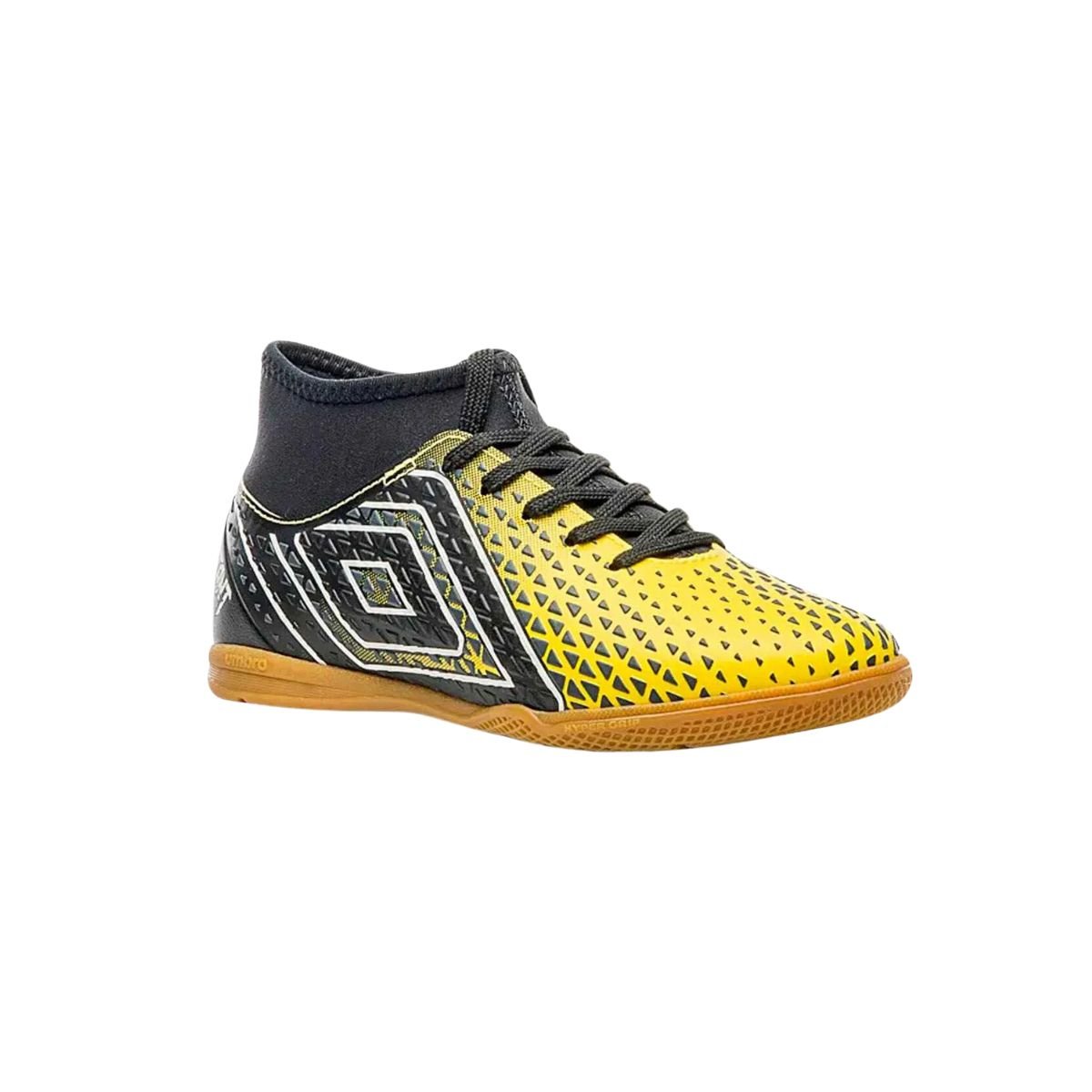 Chuteira Indoor Infantil Umbro Mutant Jr Amarela Amarelo/Preto 2