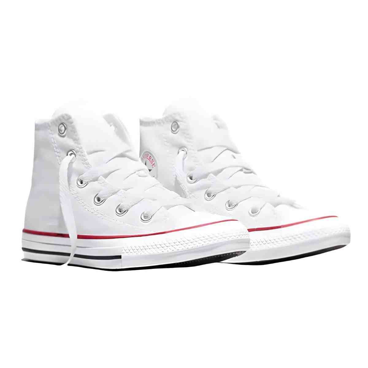 Tênis Infantil Chuck Taylor All Star Canvas Converse Branco Branco 6