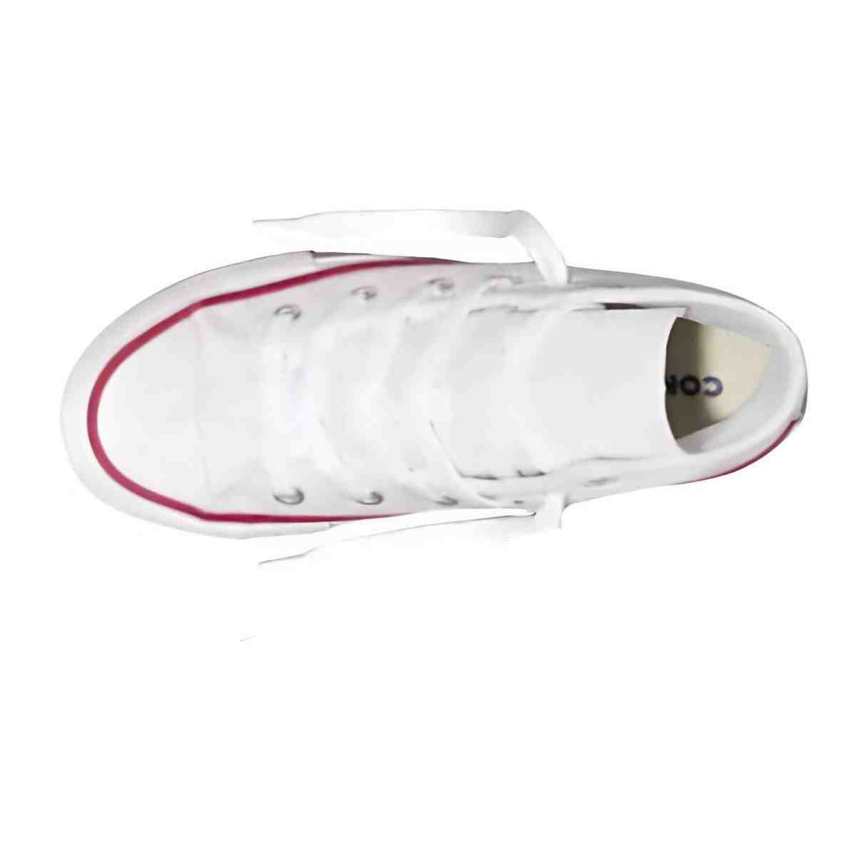 Tênis Infantil Chuck Taylor All Star Canvas Converse Branco Branco 3