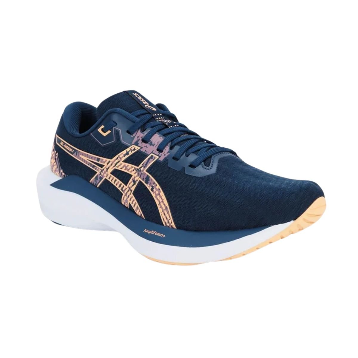 Tênis Running Feminino Asics Gel-Shogun 7 Azul Azul Marinho 2