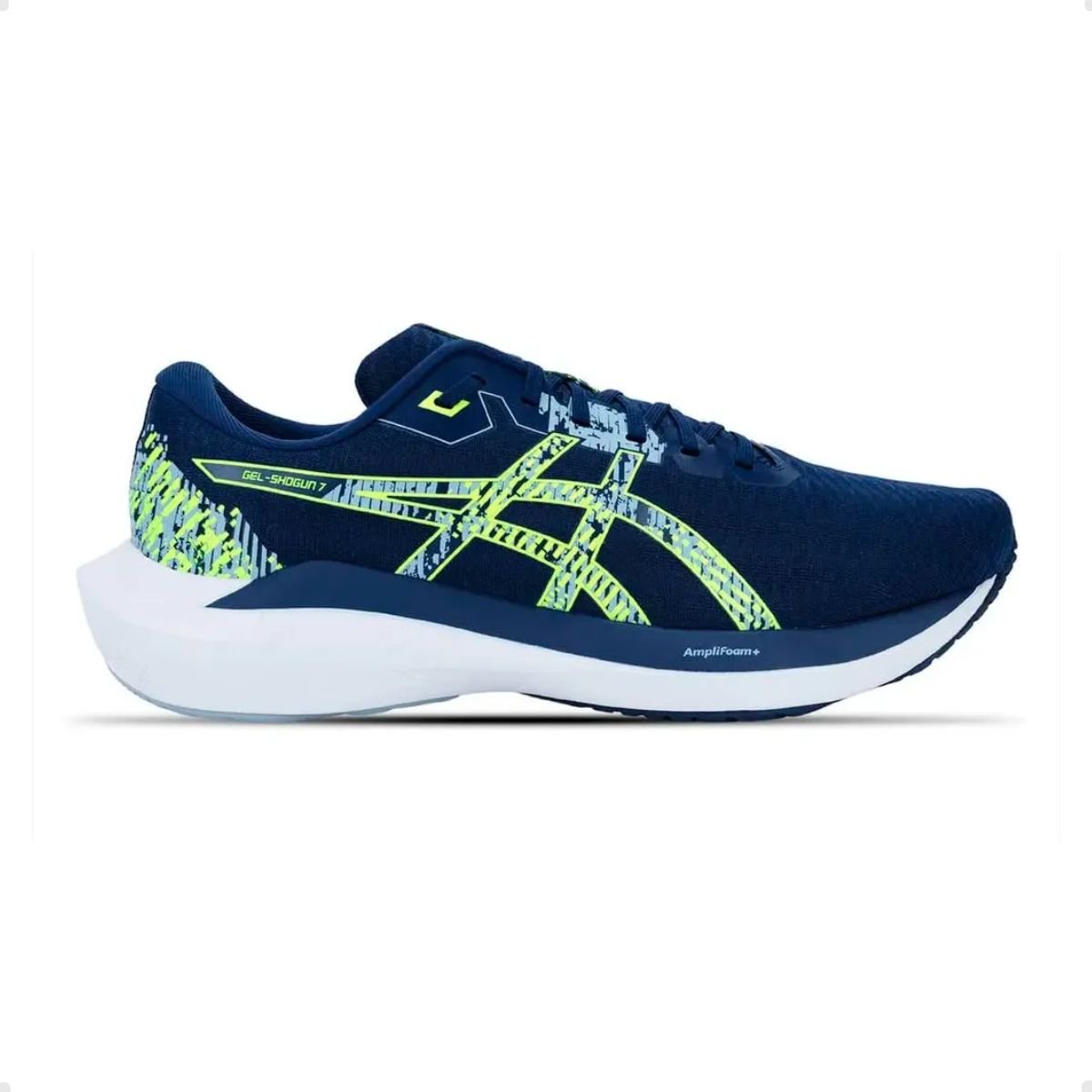 Tênis Running Masculino Asics Gel-Shogun 7 Azul Azul/Amarelo 1