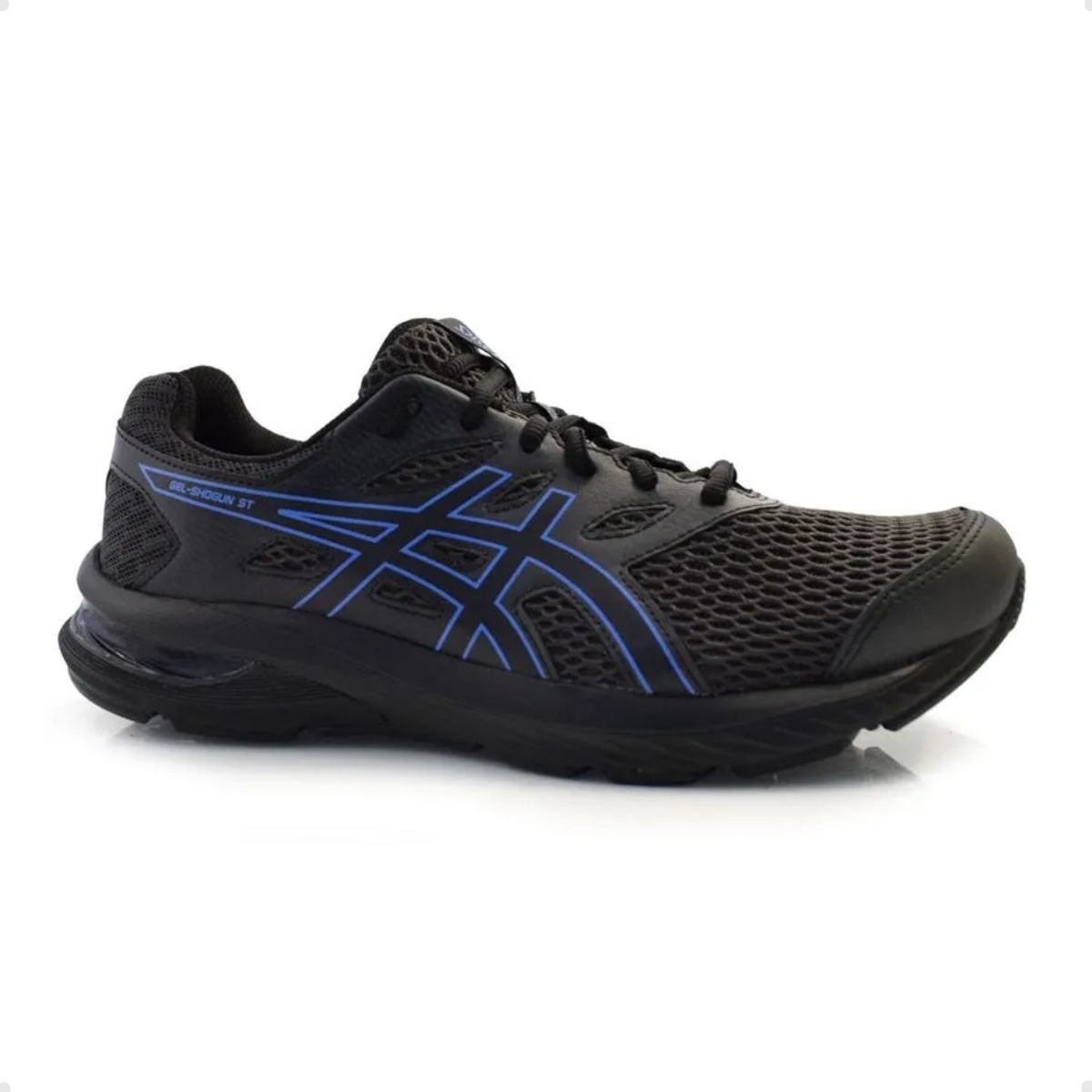 Tênis Running Masculino Asics Gel-Shogun Preto E Azul Preto 1