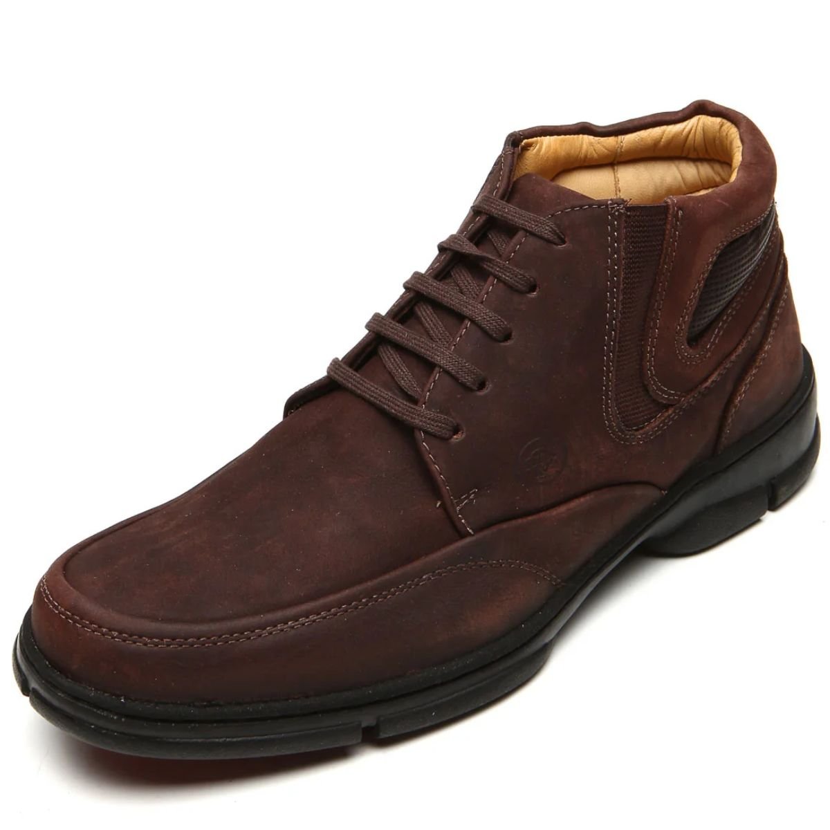 Bota Masculina Coturno Anatomic Gel Marrom Marrom 2