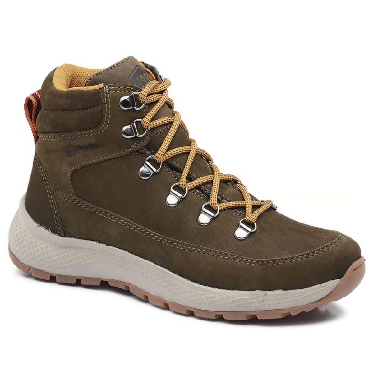 Coturno Adventure Feminina Mac Boot Sabine Cinza Marrom 2