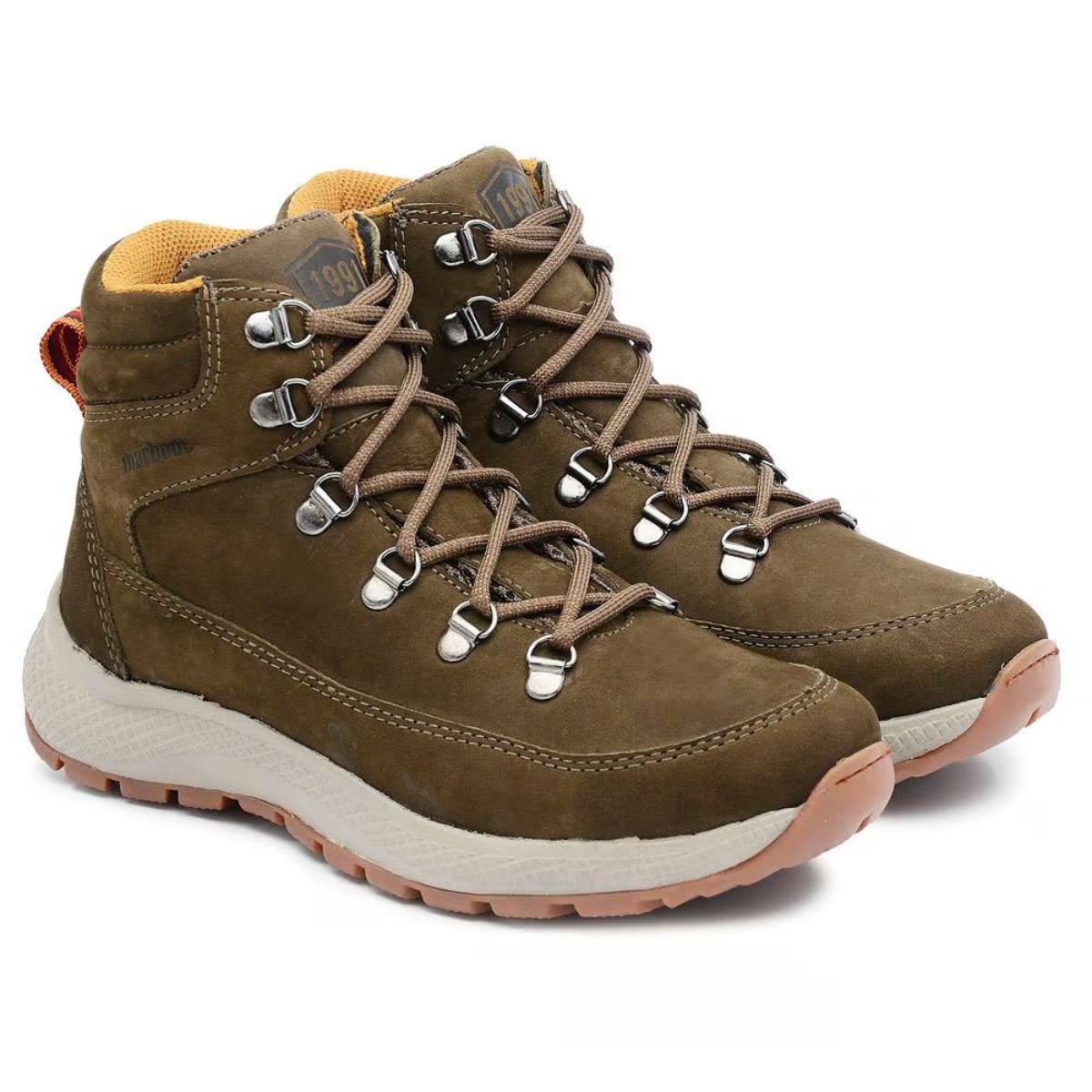 Coturno Adventure Feminina Mac Boot Sabine Cinza Marrom 3