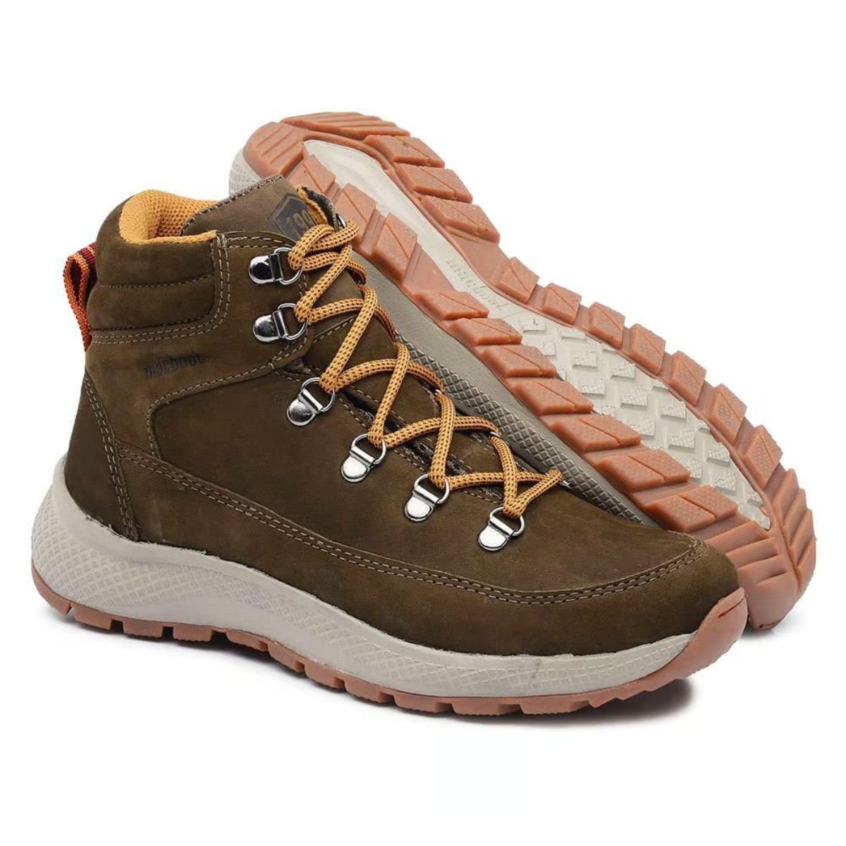 Coturno Adventure Feminina Mac Boot Sabine Cinza Marrom 4
