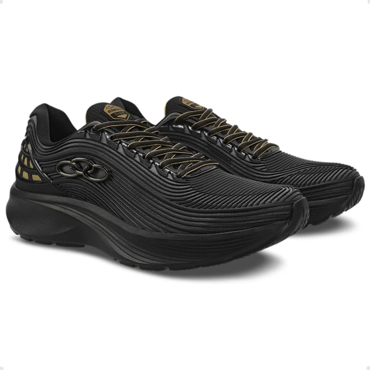 Tenis Running Masc Running Olympikus Fluir 43542347- Preto 2