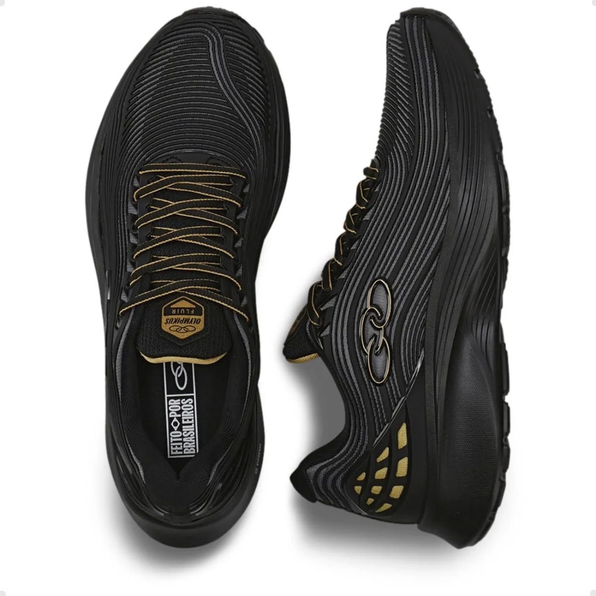 Tenis Running Masc Running Olympikus Fluir 43542347- Preto 3