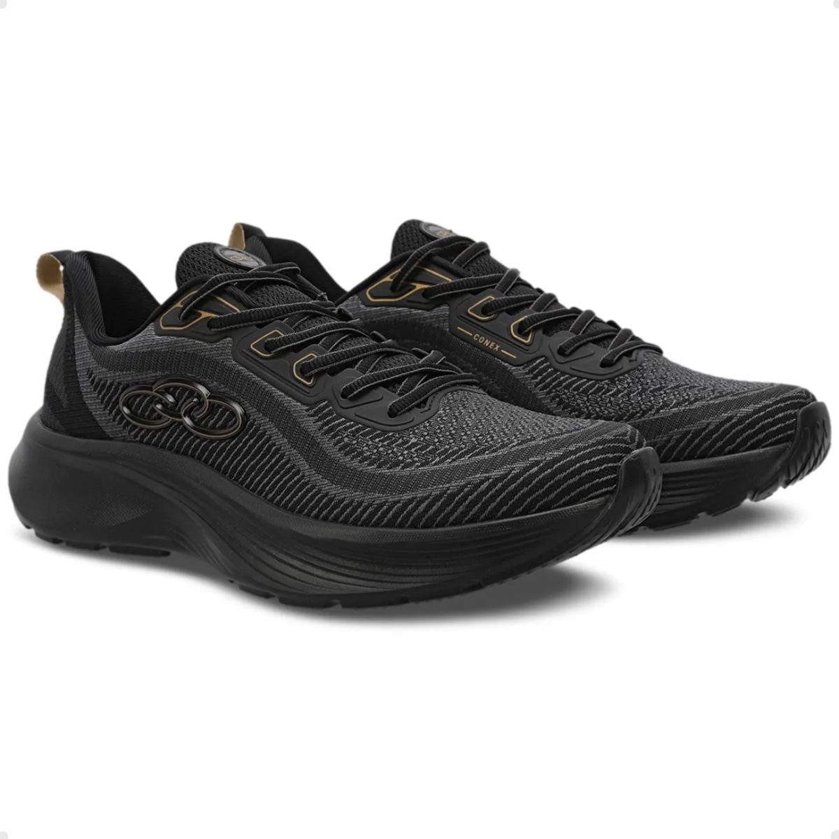 Tenis Running Masc Olympikus Conex 43553352- Preto 2