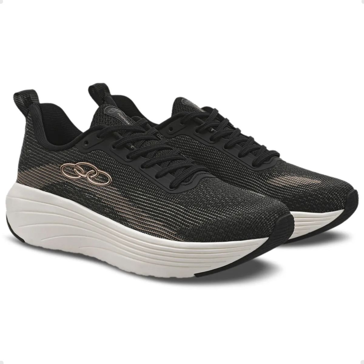 Tênis Running Feminino Olympikus Purpura Preto Preto 2