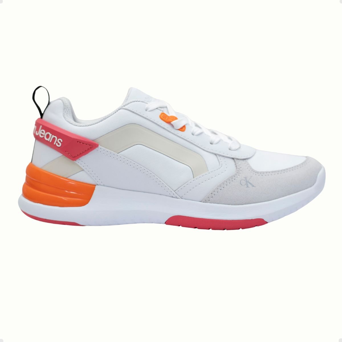 Tenis Moda Fem Calvin Klein Cf4pc43te523-0900 Branco 1