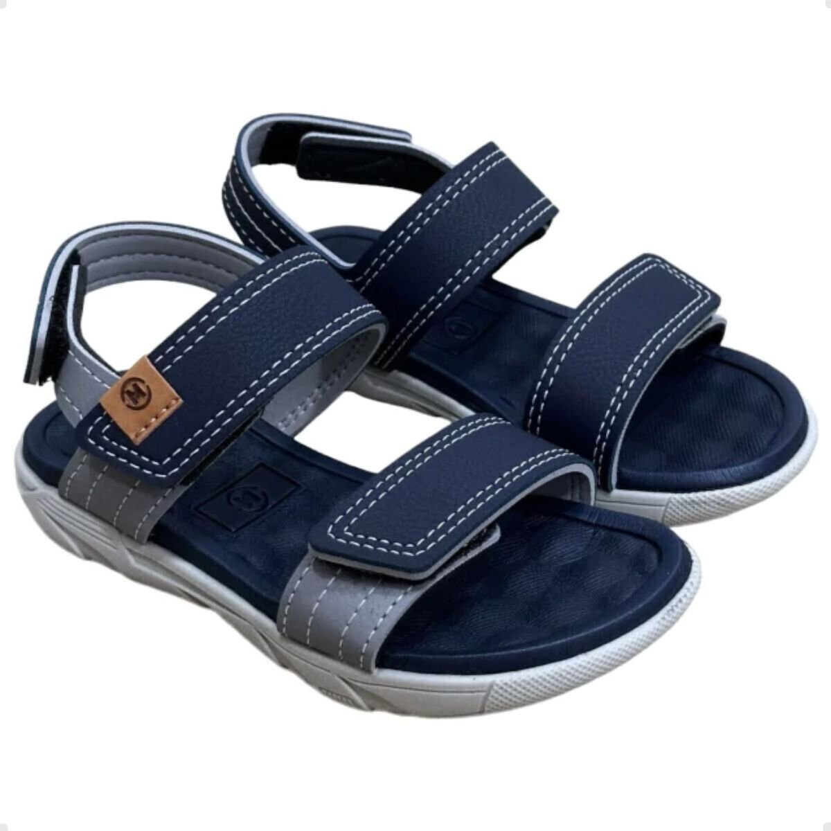 Sandalia Inf Papete Molekinho  2400.155-13958.72436 Azul 2