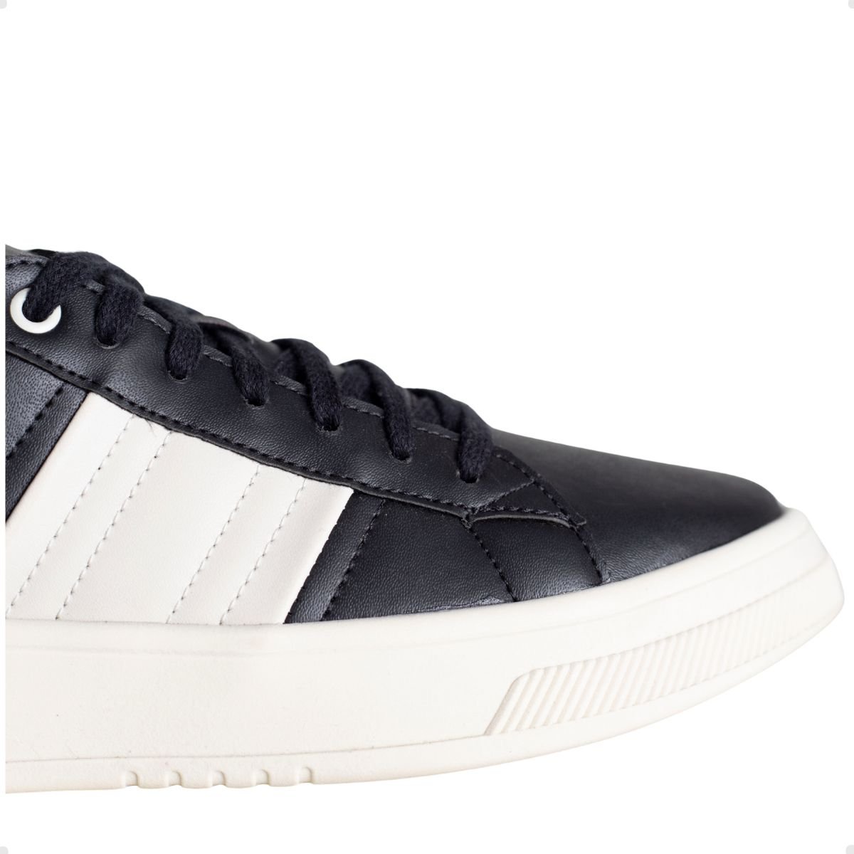 Sapatênis Masculino Casual Enzo Ribeiro Preto Preto 2