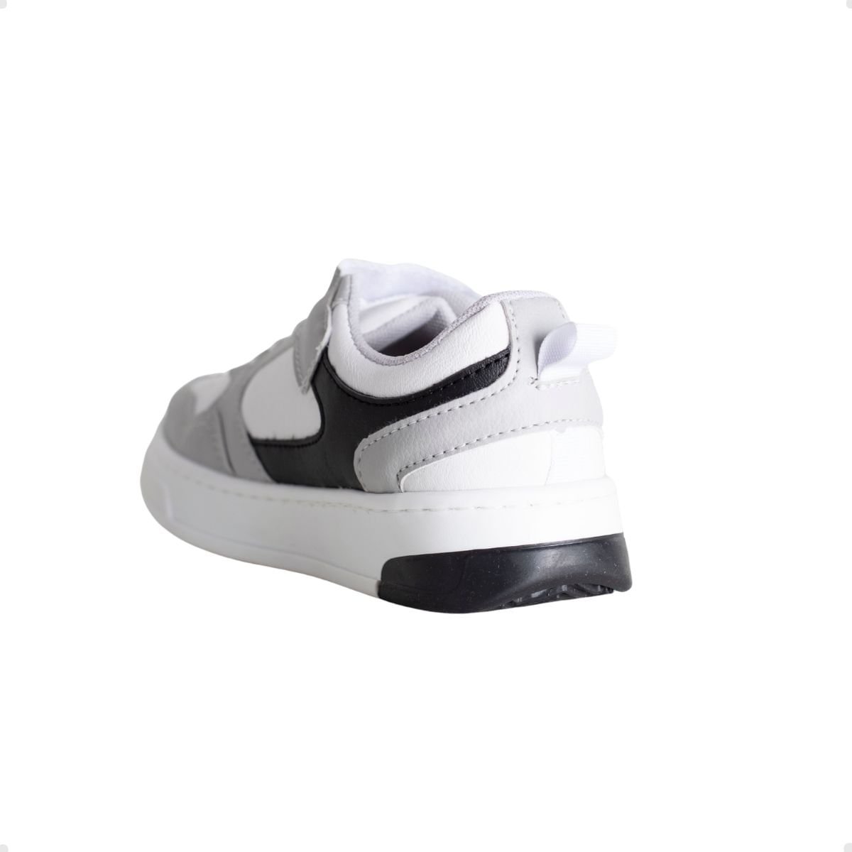 Sapatênis Infantil Enzo Ribeiro Branco E Cinza Cinza 4