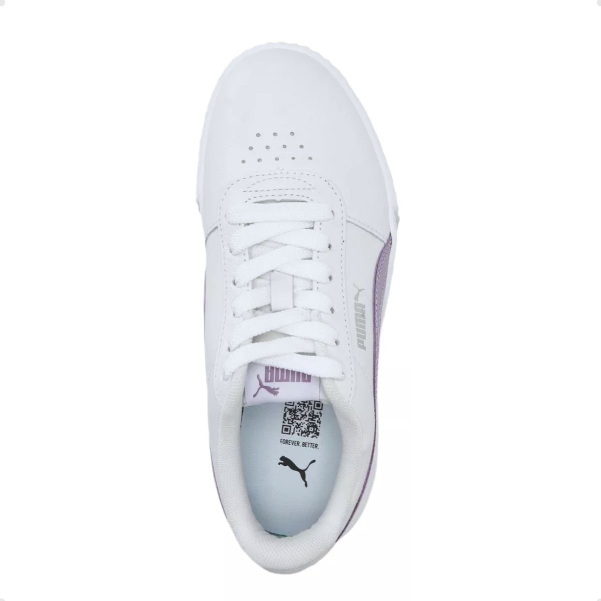 Tenis Casual Fem Casual Puma Carina L Bdp 375565-63 Branco 3
