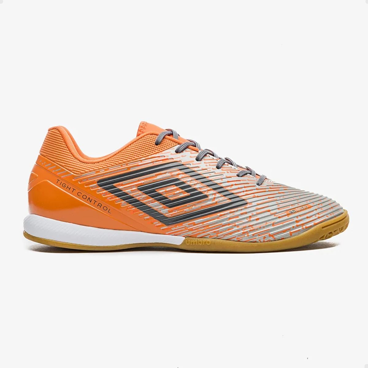 Chuteira Indoor Masc Indoor Umbro Gravity U01fb00279-868 Laranja 1