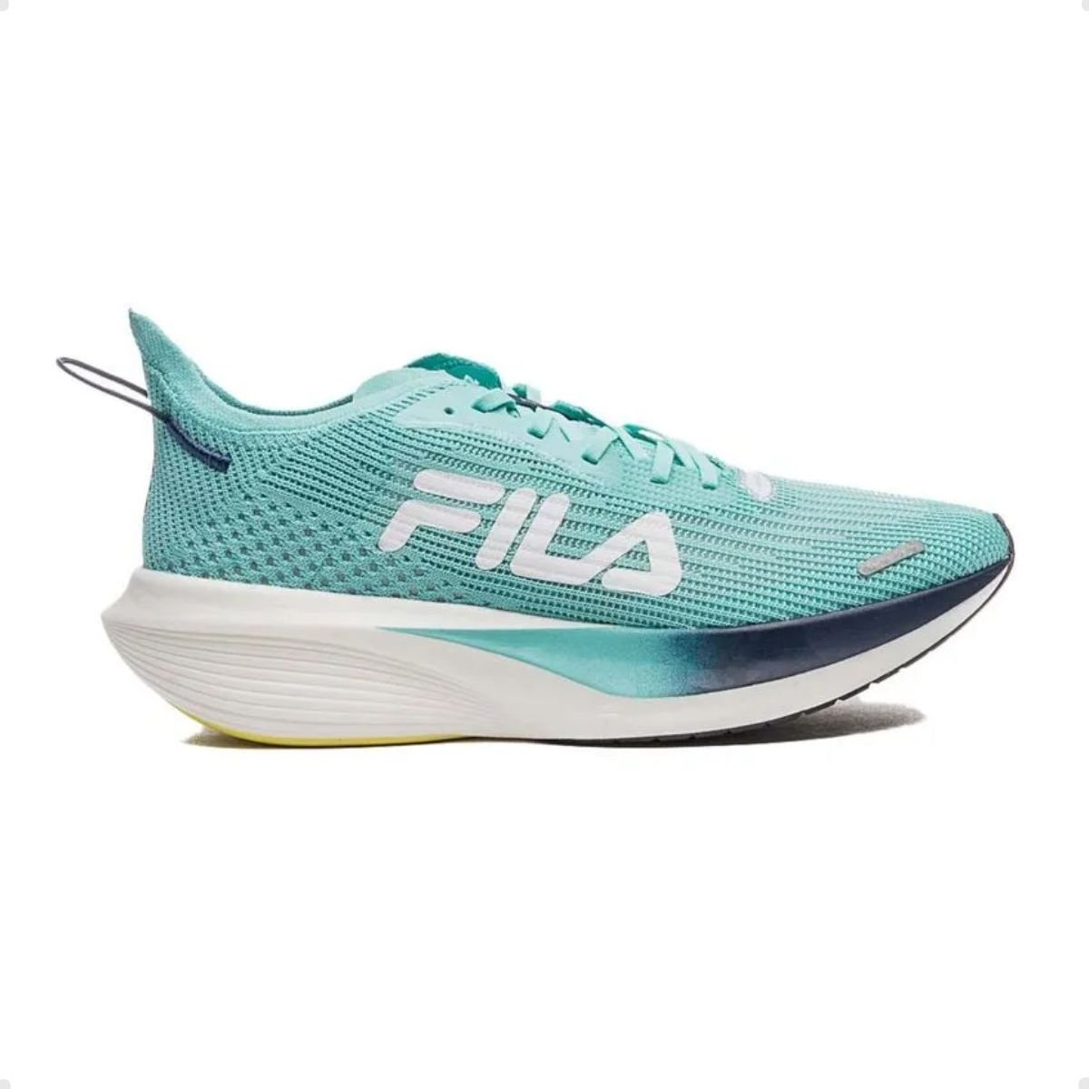 Tênis Running Feminino Fila Carbon 2 Azul Claro