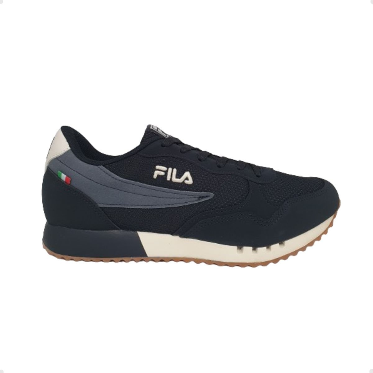 Tênis Casual Masculino Fila Euro Jogger Sport Ii Preto Preto