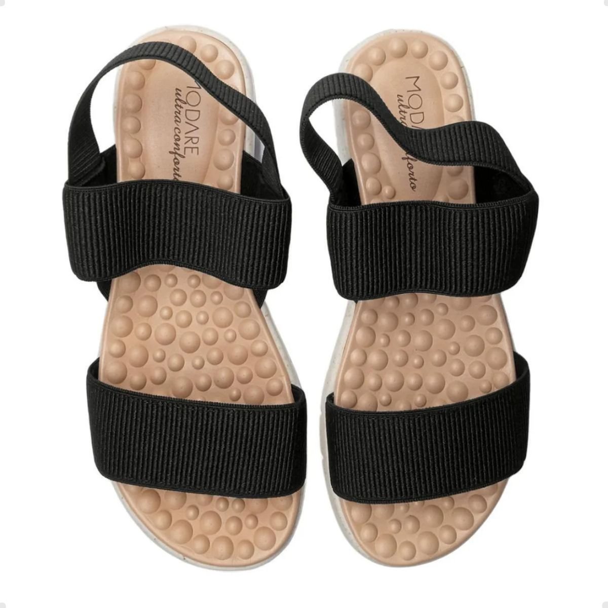 Sandalia Fem Rasteira Modare 7162.206-21177.1011033 Preto 3