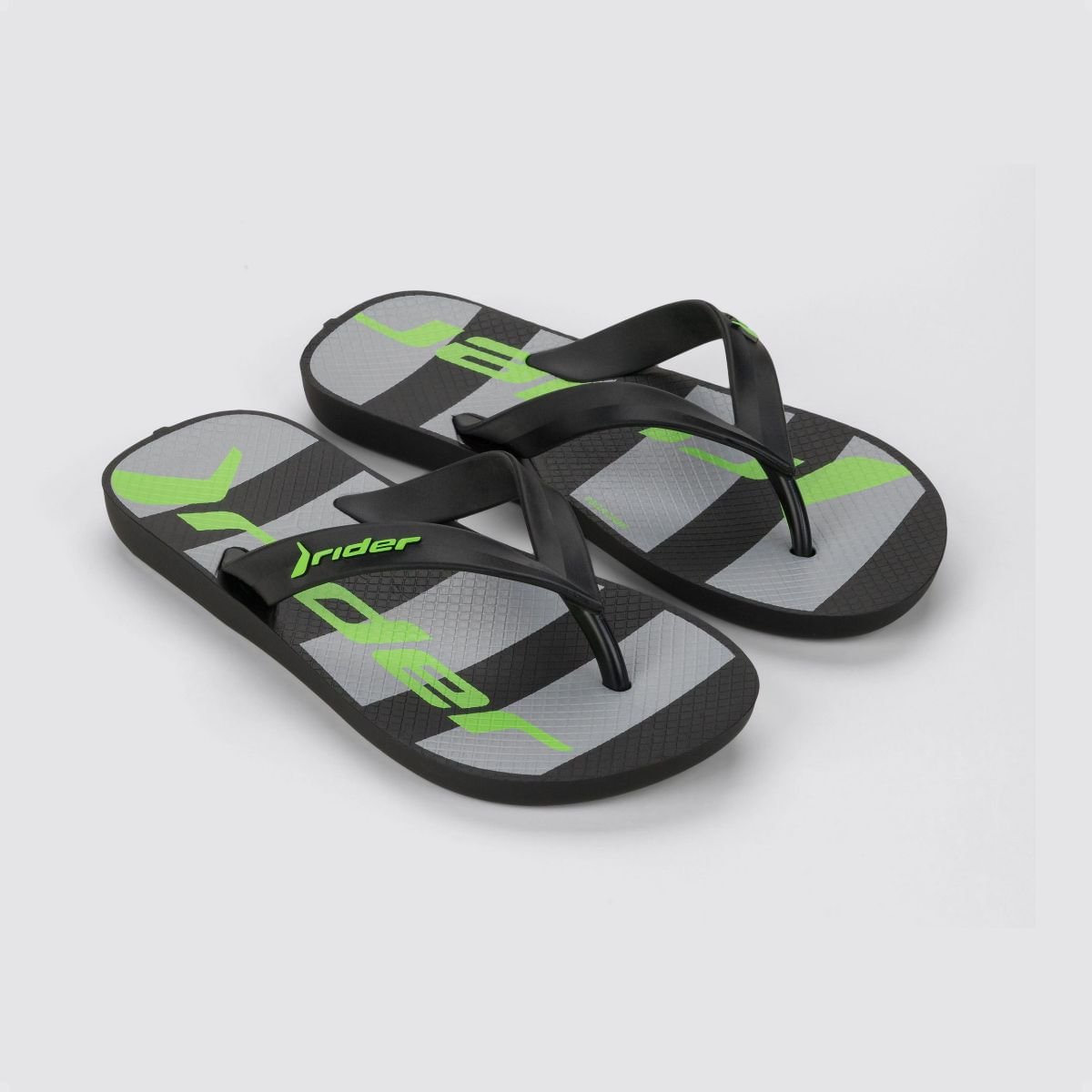 Chinelo Inf Dedo Rider Feel Urban 12342-Be522 Preto 2