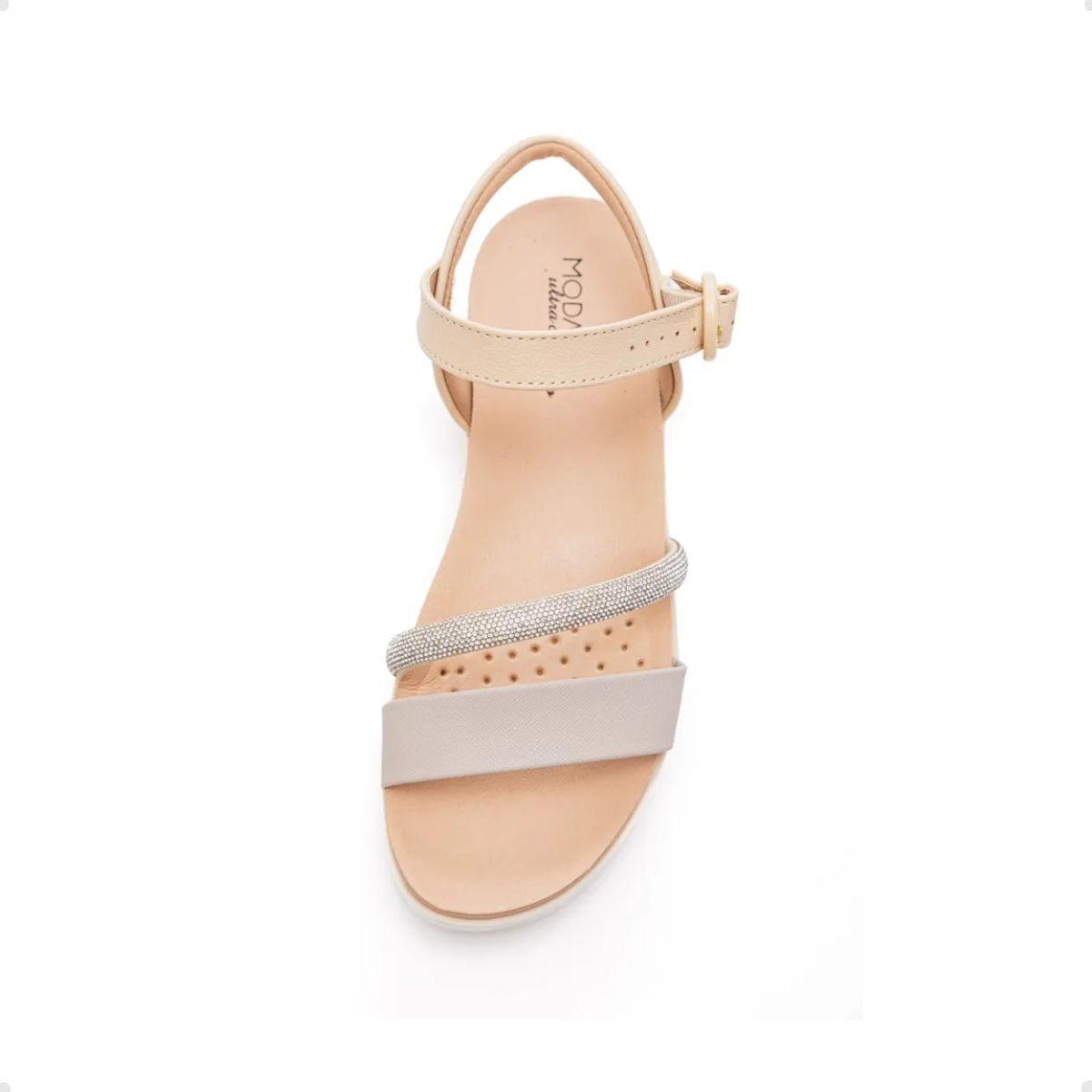 Sandalia Fem Anabela Modare  7131.144-28957.100426 Bege 2