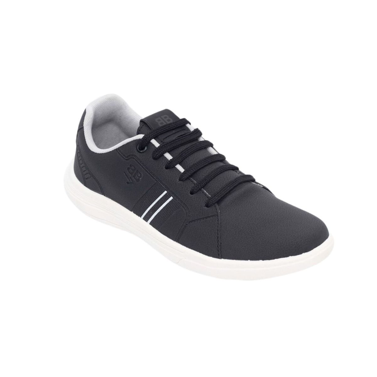 Sapatênis Masculino Casual Box 200 Preto Preto 3