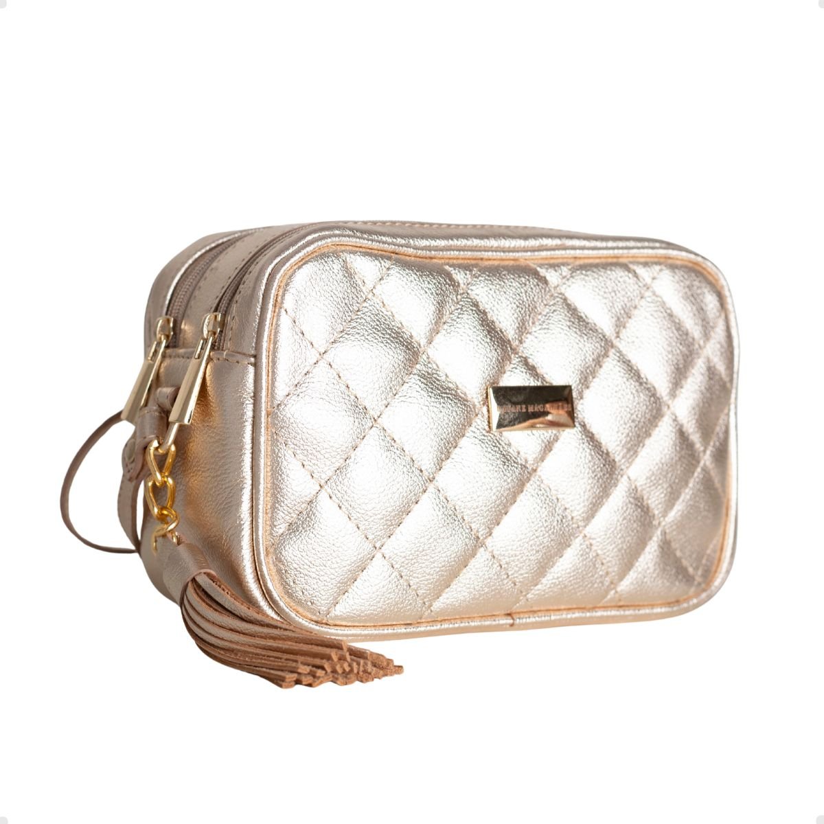 Bolsa Feminina Tiracolo Dayane Magalhães Fendy Dourado 2