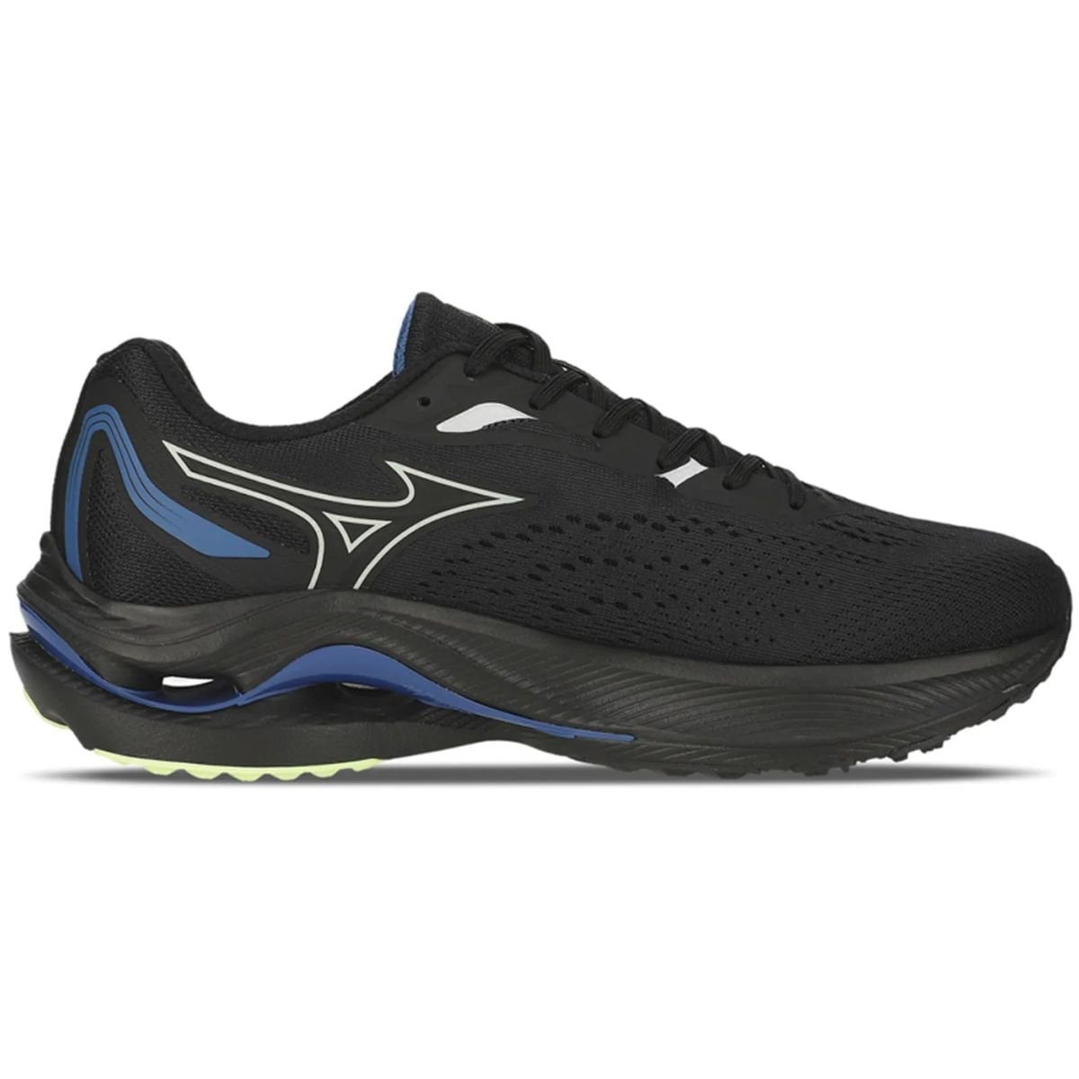 Tênis Running Masculino Mizuno Wave Vitality 6 Preto Preto 3