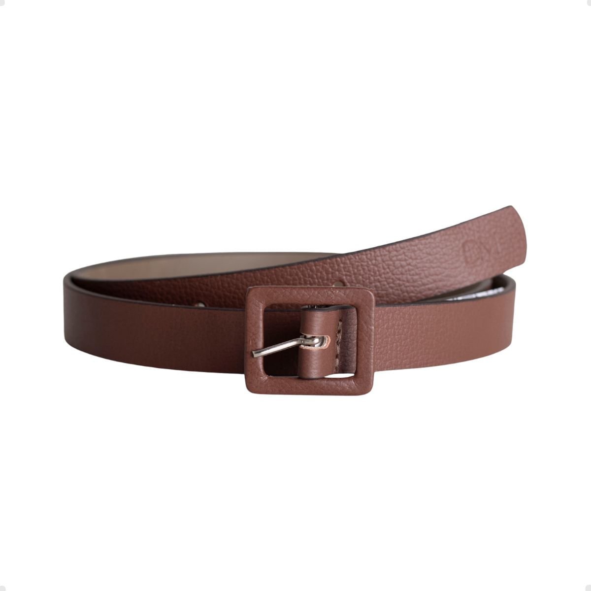 Cinto Em Couro Nati Dayane Magalhães Tost Marrom 1