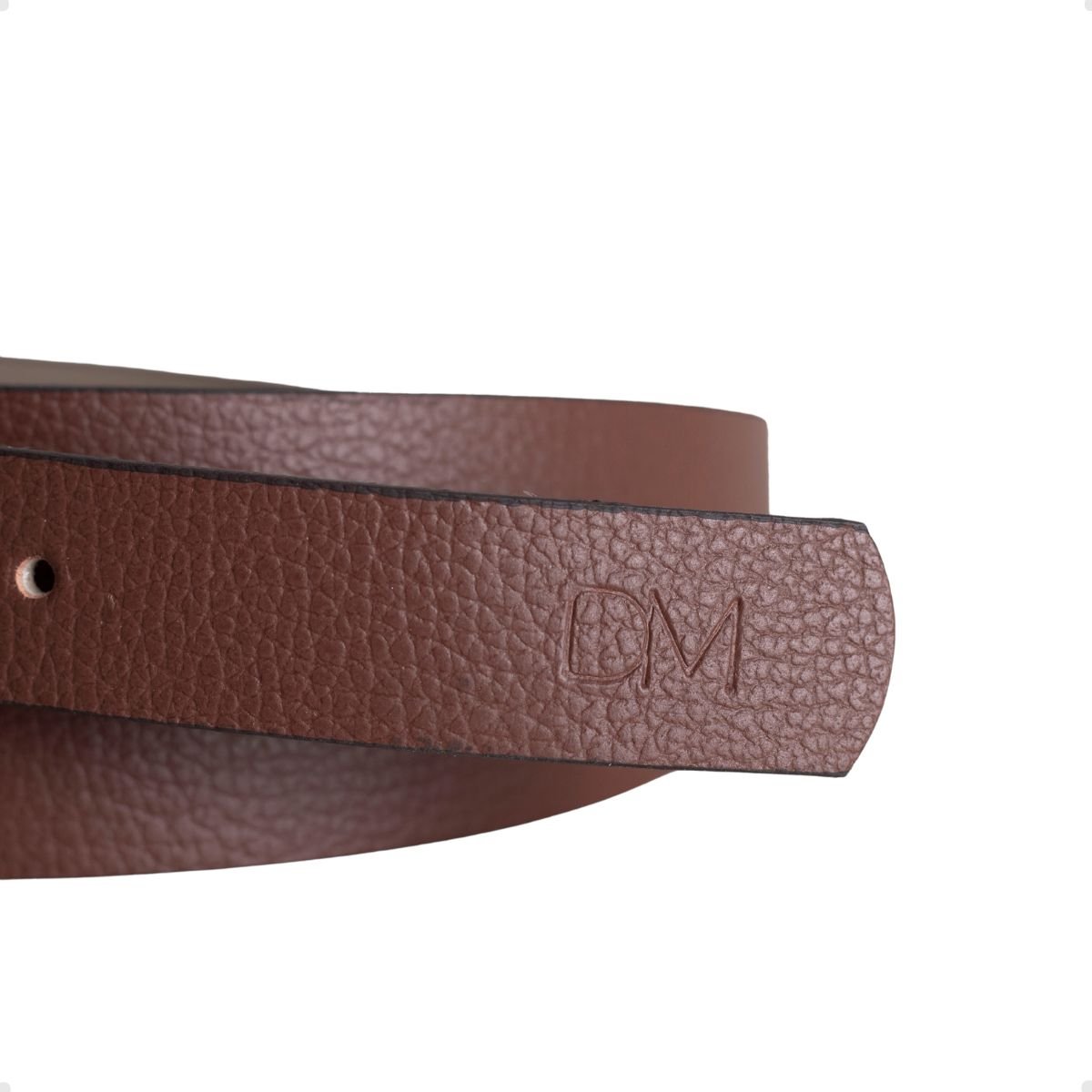 Cinto Em Couro Nati Dayane Magalhães Tost Marrom 4