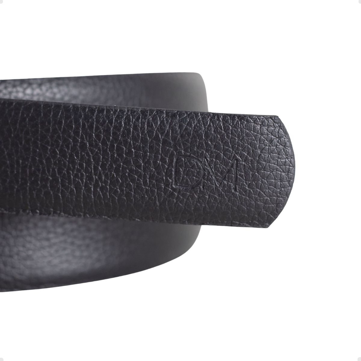 Cinto Em Couro Anna Dayane Magalhães Preto Texturizado Preto 4