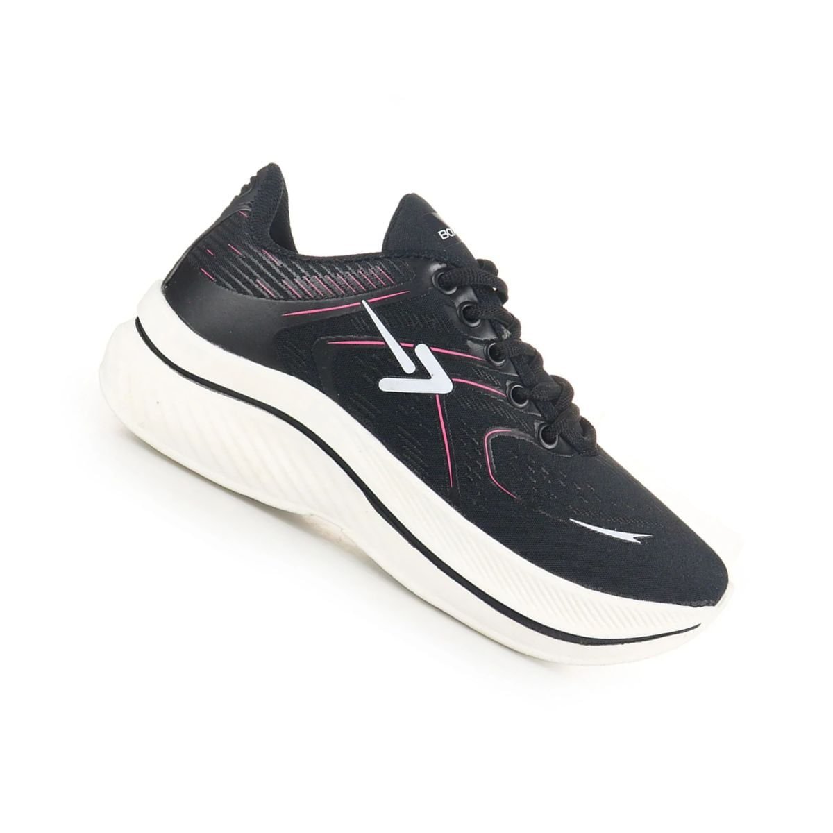 Tênis Running Feminino Box 200 Preto Preto 4